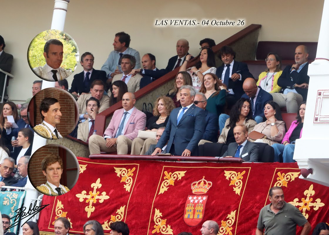 Corrida en Las Ventas, 4 de octubre de 2026